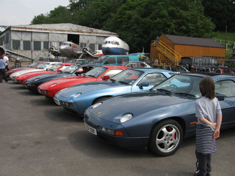 Porsche 928's at Brooklands museum Porsche day - May 2008