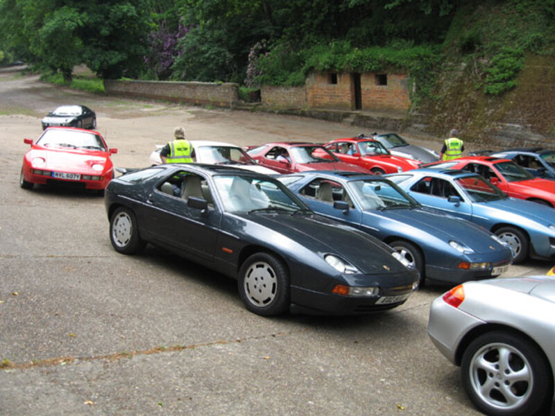 Porsche 928's at Brooklands museum Porsche day - May 2008