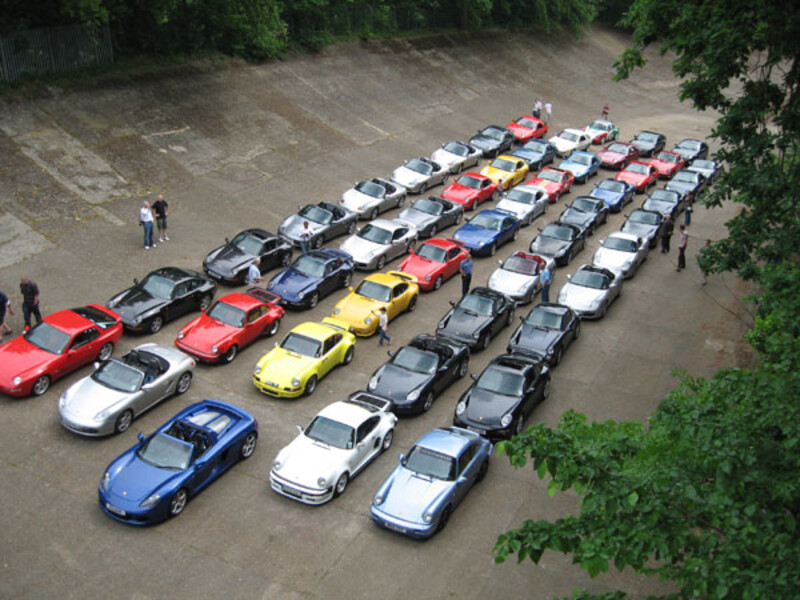 Porsche 928's at Brooklands museum Porsche day - May 2008