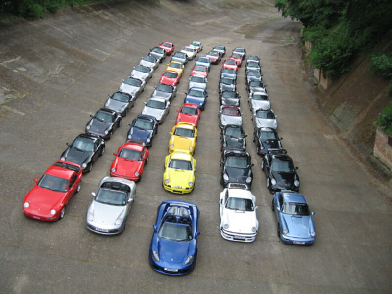 Porsche 928's at Brooklands museum Porsche day - May 2008