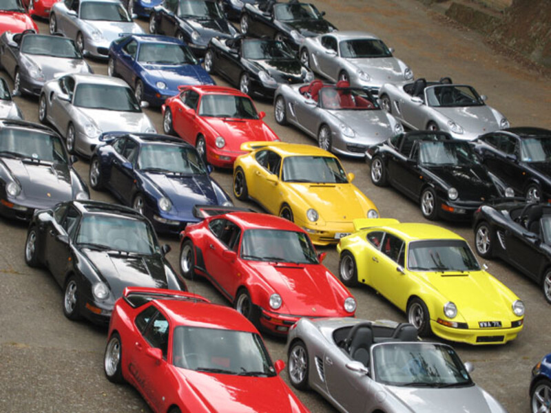 Porsche 928's at Brooklands museum Porsche day - May 2008