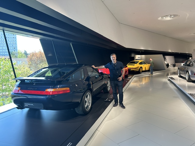 The 928 GTS at the museum