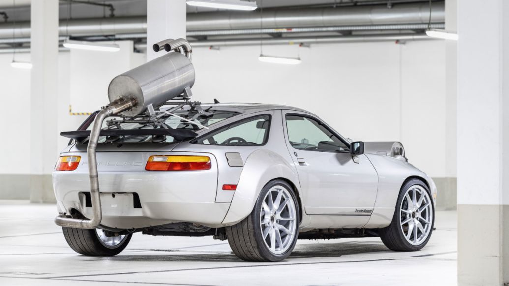 Porsche 928 noise test vehicle RMB, 2024, Porsche AG